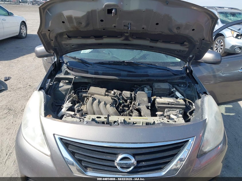 2012 Nissan Versa 1.6 1.6 Sv grey Lot 111044014905 Vin 3N1CN7AP1CL923794