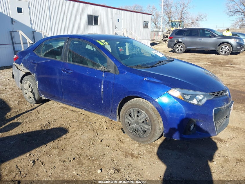 2T1BURHE2FC334398 2015 Toyota Corolla S Plus auction photo 1