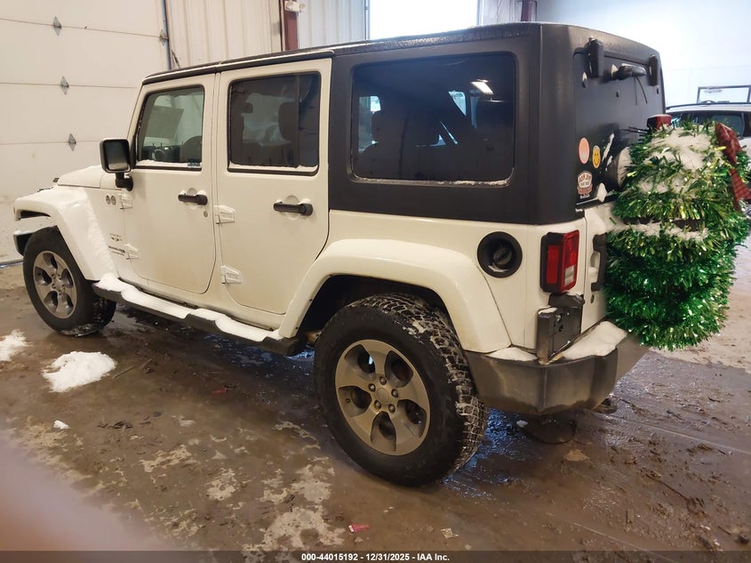 2018 Jeep Wrangler Jk Unlimited Sahara 4X4