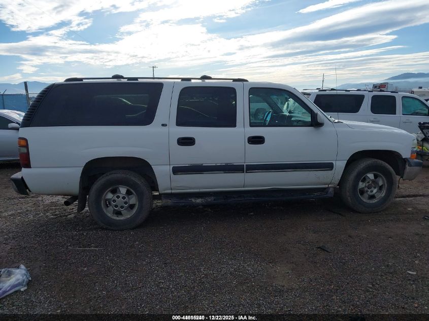 2002 Chevrolet Suburban 1500 Ls VIN: 3GNFK16Z52G273666 Lot: 44015240