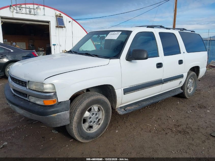 2002 Chevrolet Suburban 1500 Ls VIN: 3GNFK16Z52G273666 Lot: 44015240