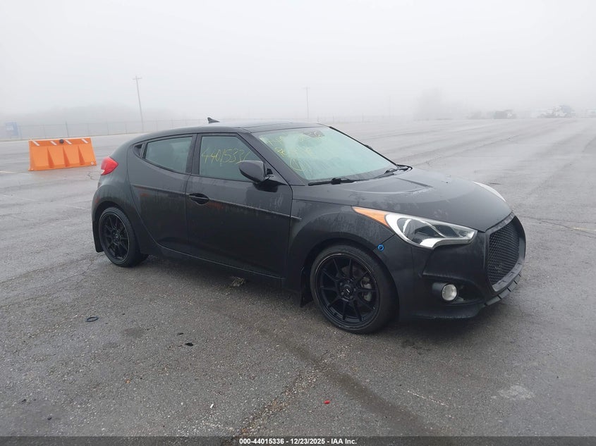 KMHTC6AD2DU140506 2013 Hyundai Veloster Base W/Gray auction photo 1