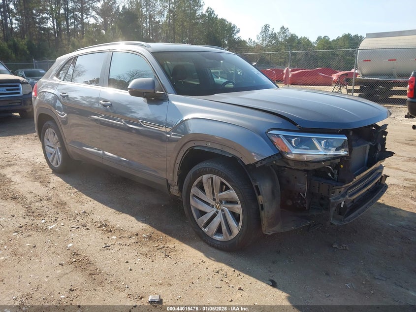 1V21E2CAXLC223976 2020 Volkswagen Atlas Cross Sport 3.6L V6 Se W/Technology/3.6L V6 Se W/Technology R-Line auction photo 1
