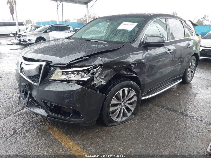 2015 Acura Mdx Technology Pkg W/Entertainment Pkg