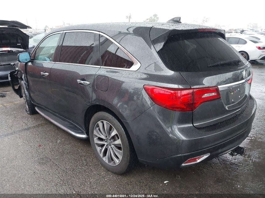 2015 Acura Mdx Technology Pkg W/Entertainment Pkg