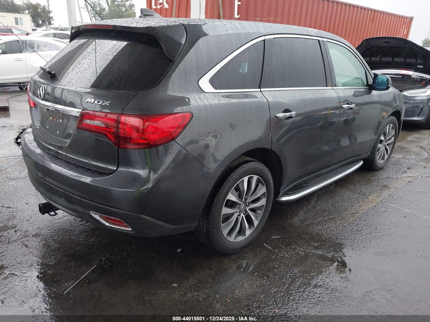 2015 Acura Mdx Technology Pkg W/Entertainment Pkg