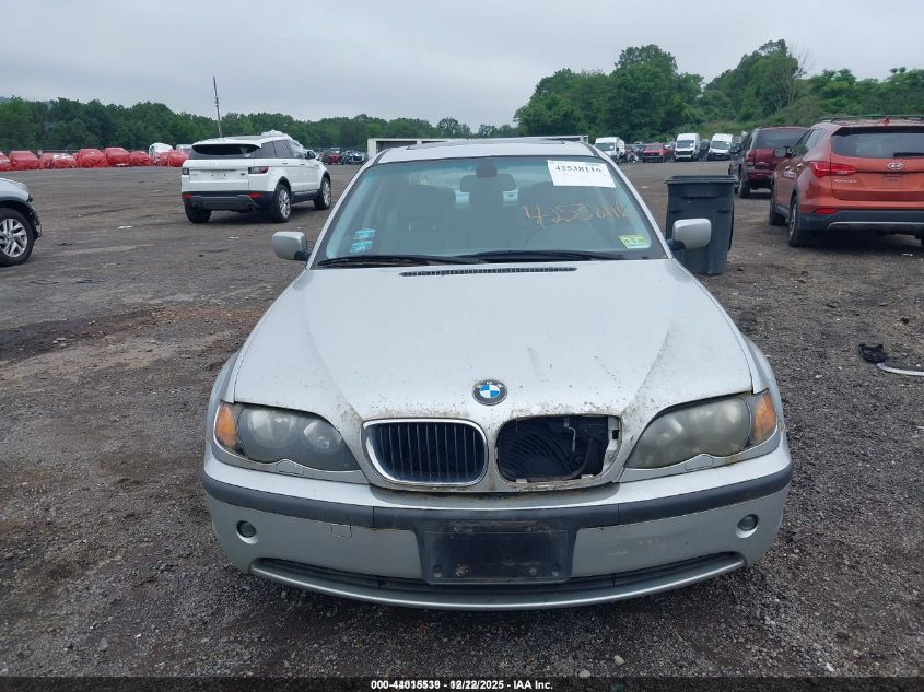 2005 BMW 325I VIN: WBAET37495NJ88337 Lot: 44015539