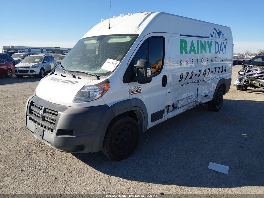 2018 Ram Promaster 2500 High Roof 159 Wb