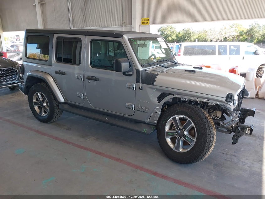 1C4HJXEG3MW512157 2021 Jeep Wrangler Unlimited Sahara 4X4 auction photo 1