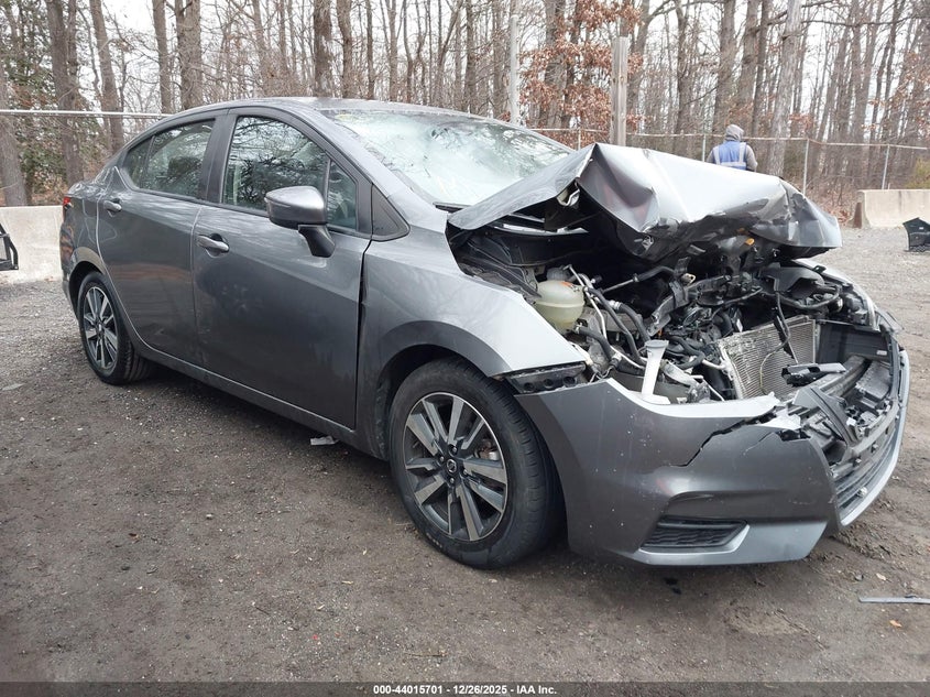 3N1CN8EV6ML865780 2021 Nissan Versa Sv Xtronic Cvt auction photo 1