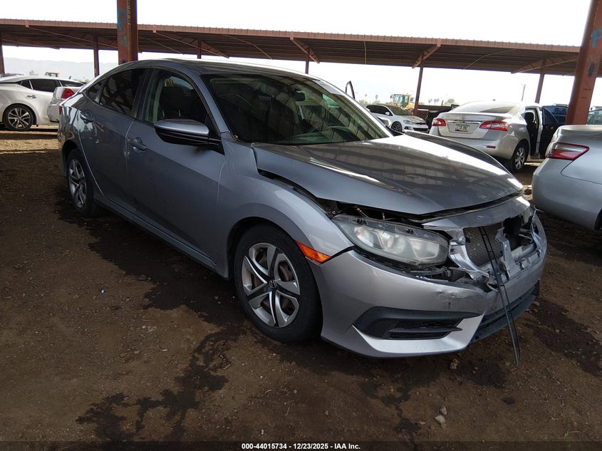 2HGFC2F54JH528543 2018 Honda Civic Lx auction photo 1