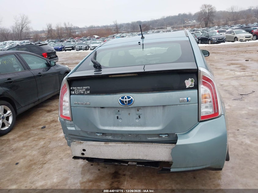 2015 Toyota Prius Two VIN: JTDKN3DU2F1893543 Lot: 44015775