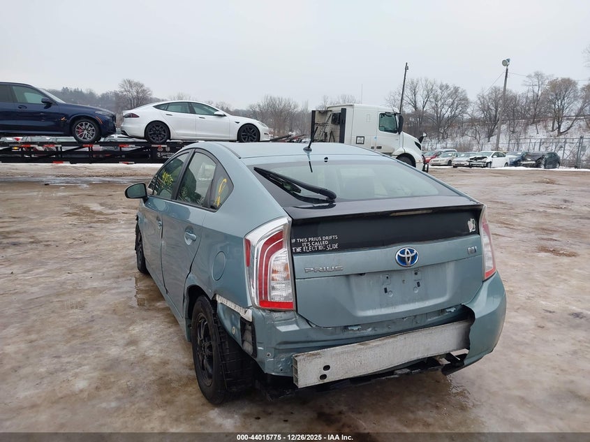 2015 Toyota Prius Two VIN: JTDKN3DU2F1893543 Lot: 44015775