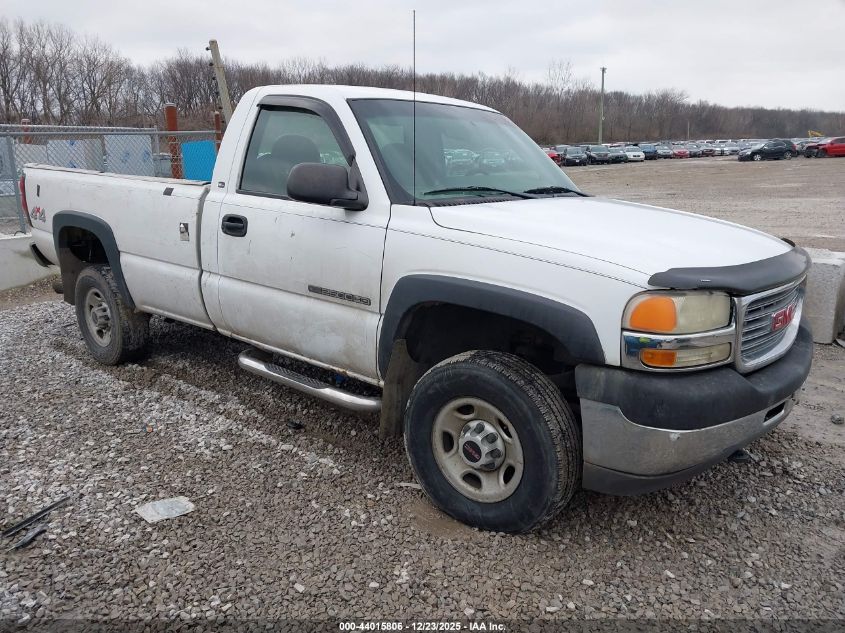 2001 GMC Sierra 2500Hd Sl
