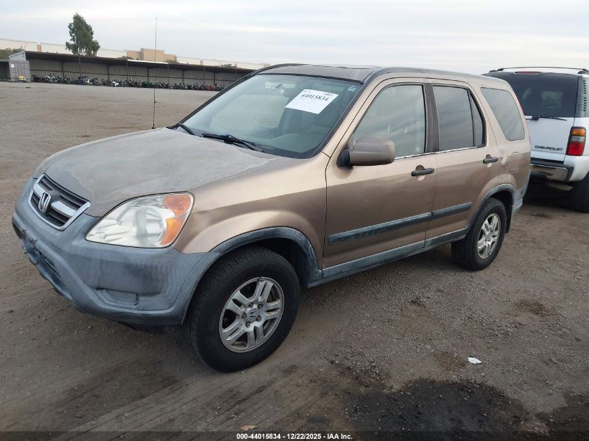 2002 Honda Cr-V Ex VIN: JHLRD78842C065338 Lot: 44015834