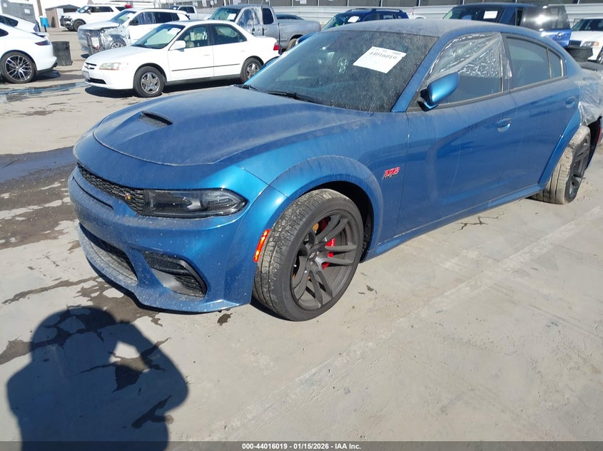 Vin: 2c3cdxgj2nh177987, lot: 44511776, dodge charger scat pack widebody 20222