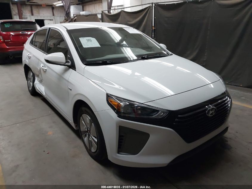 2019 Hyundai Ioniq Hybrid Blue