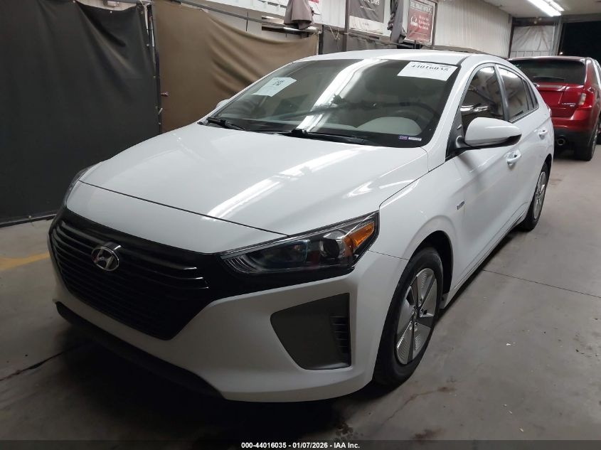 2019 Hyundai Ioniq Hybrid Blue