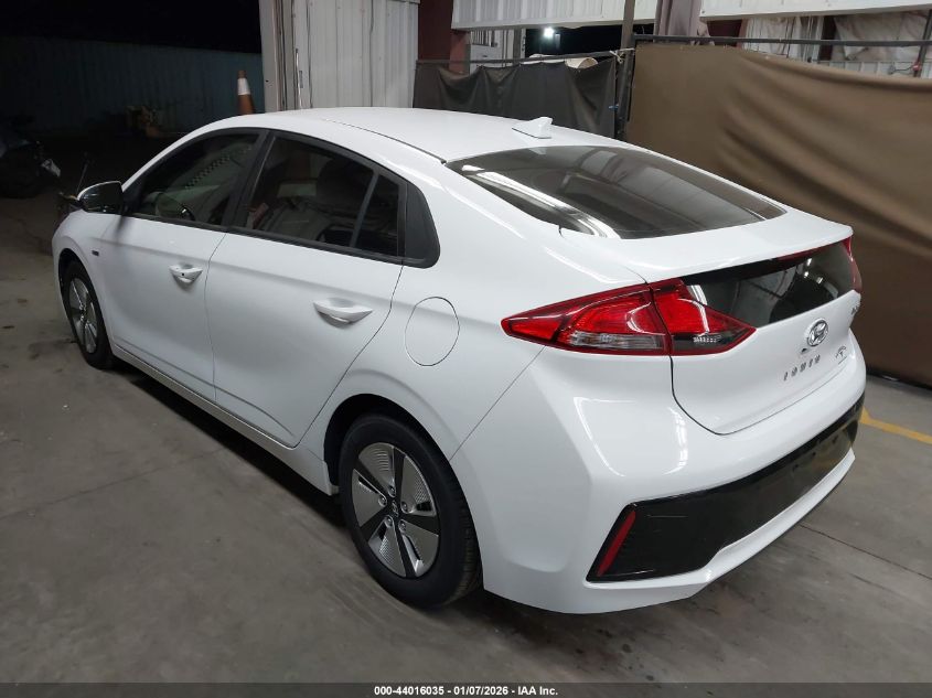 2019 Hyundai Ioniq Hybrid Blue