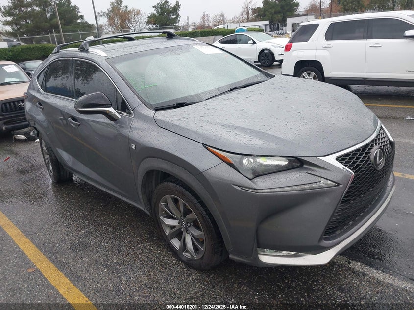 JTJYARBZ8G2045893 2016 Lexus Nx 200T F Sport auction photo 1