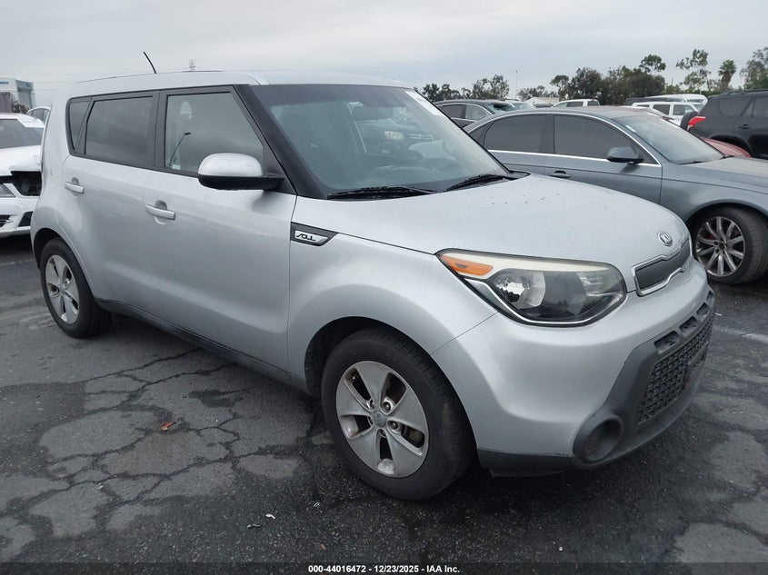 KNDJN2A20F7763492 2015 Kia Soul auction photo 1