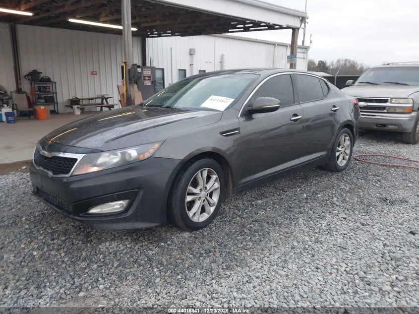 2012 Kia Optima 2.4 Ex grey Lot 111044016841 Vin 5XXGN4A77CG034667