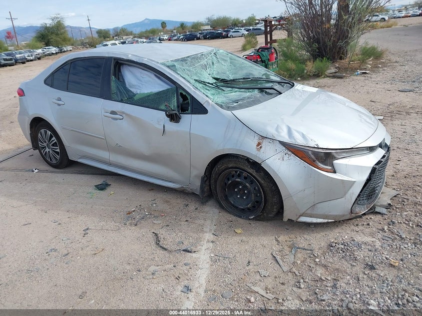 JTDEPMAE2MJ187096 2021 Toyota Corolla Le auction photo 1