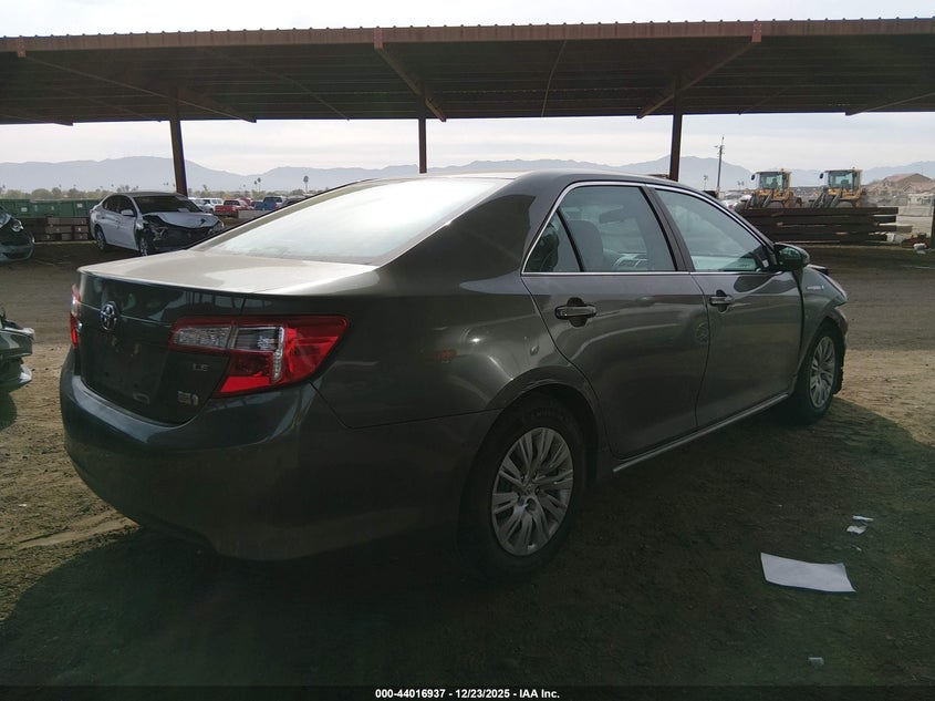 2012 Toyota Camry Hybrid Le