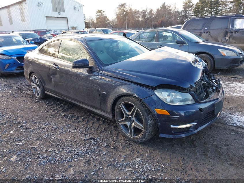 WDDGJ4HB1CF928450 2012 Mercedes-Benz C 250 auction photo 1