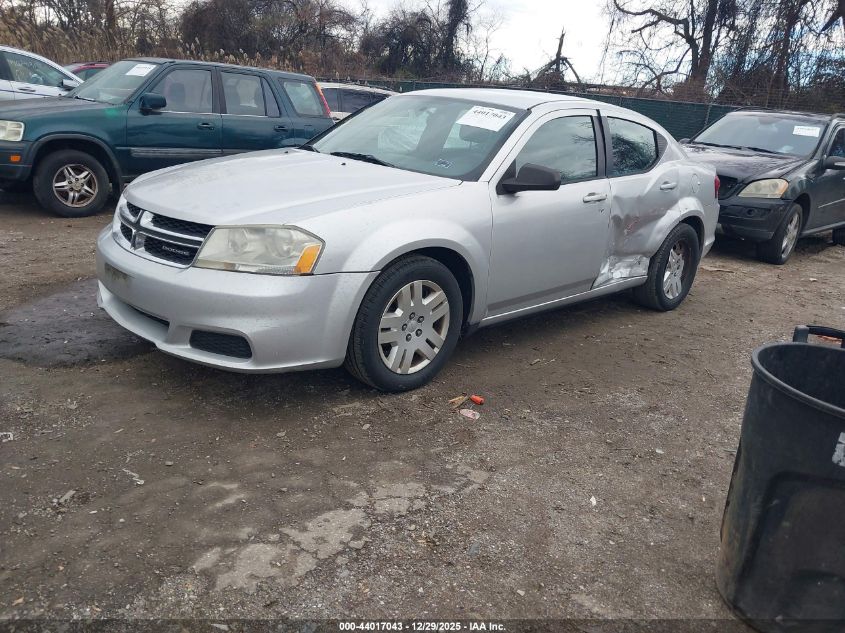 2012 Dodge Avenger Se