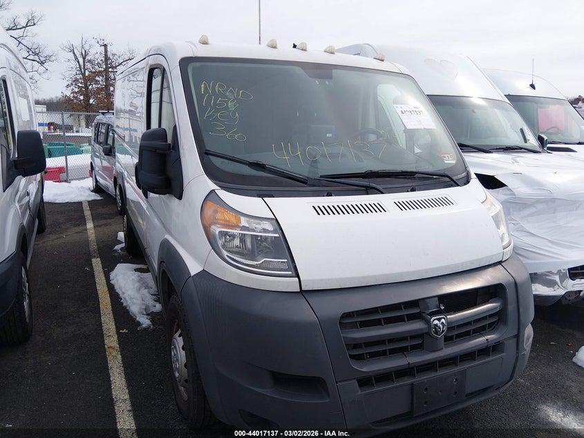 2017 Ram Promaster 1500 Low Roof 136 Wb
