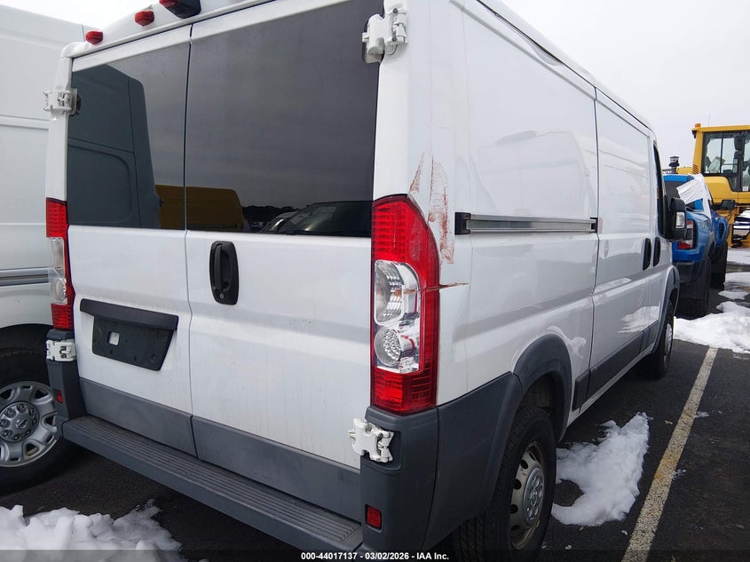 2017 Ram Promaster 1500 Low Roof 136 Wb