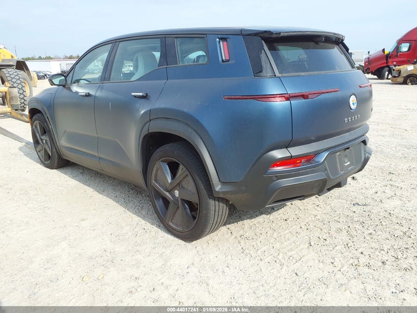 Vin: vcf1zbu23pg005440, lot: 44513005, fisker ocean one 20233