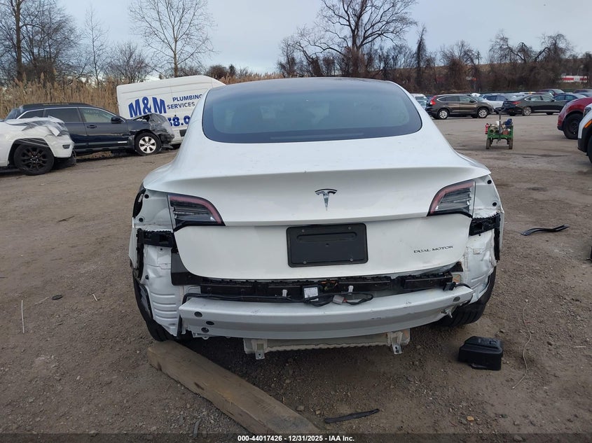 VIN 5YJ3E1EB1NF329295 2022 TESLA MODEL 3 LONG RANGE DUAL MOTOR ALL-WHEEL DRIVE