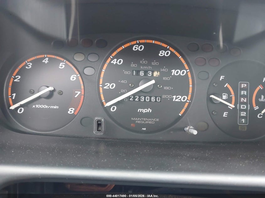 1999 Honda Cr-V Ex VIN: JHLRD1866XC025023 Lot: 44017490