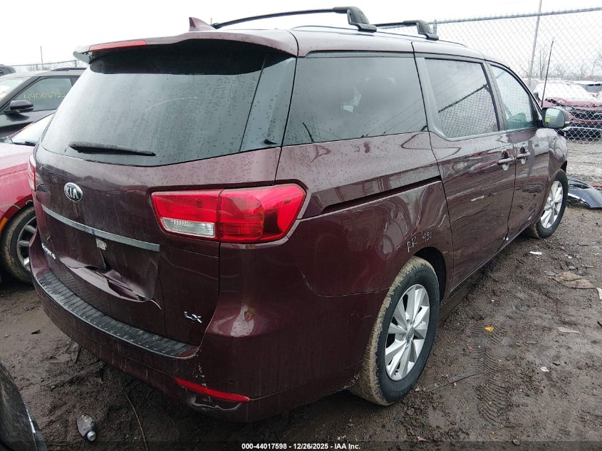 2016 Kia Sedona Lx