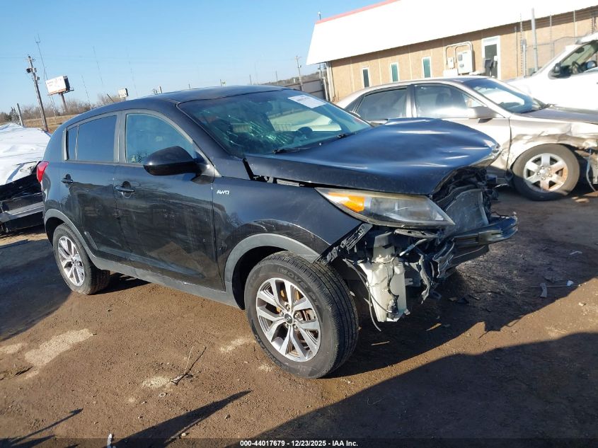 2015 Kia Sportage Lx VIN: KNDPBCAC8F7758252 Lot: 44017679