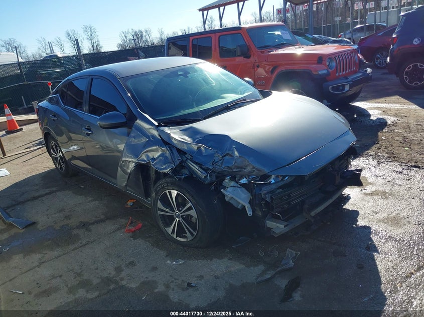 2022 Nissan Sentra Sv Xtronic Cvt