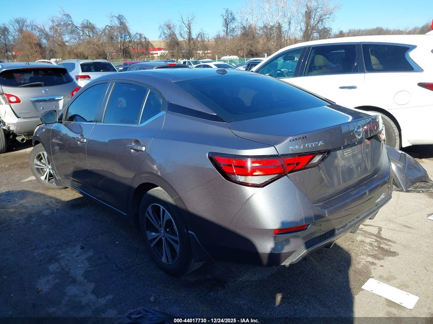 2022 Nissan Sentra Sv Xtronic Cvt