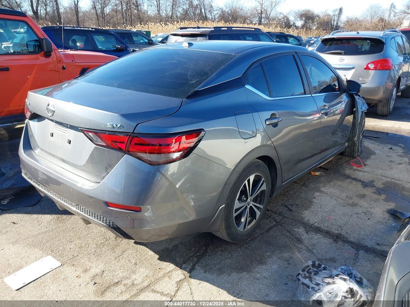 2022 Nissan Sentra Sv Xtronic Cvt