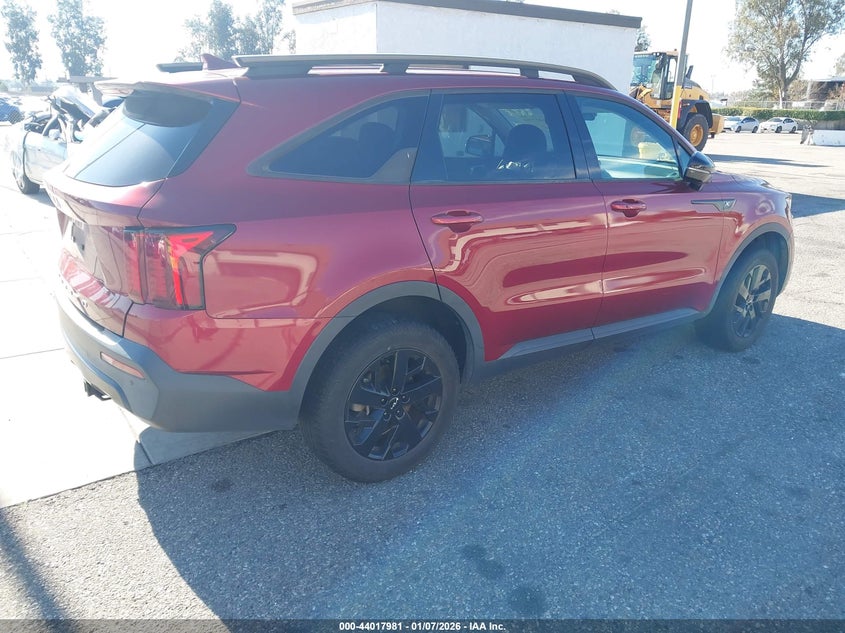 Vin: 5xyrldlc6ng097072, lot: 44513745, kia sorento x-line s 20224