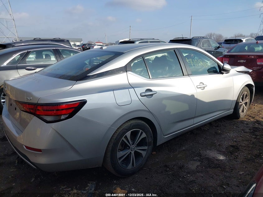 VIN 3N1AB8CVXPY278069 2023 NISSAN SENTRA SV XTRONIC CVT