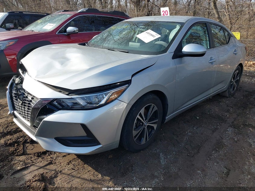 VIN 3N1AB8CVXPY278069 2023 NISSAN SENTRA SV XTRONIC CVT