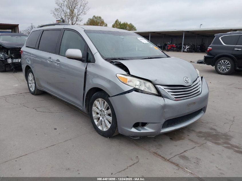 2016 Toyota Sienna Le 7 Passenger