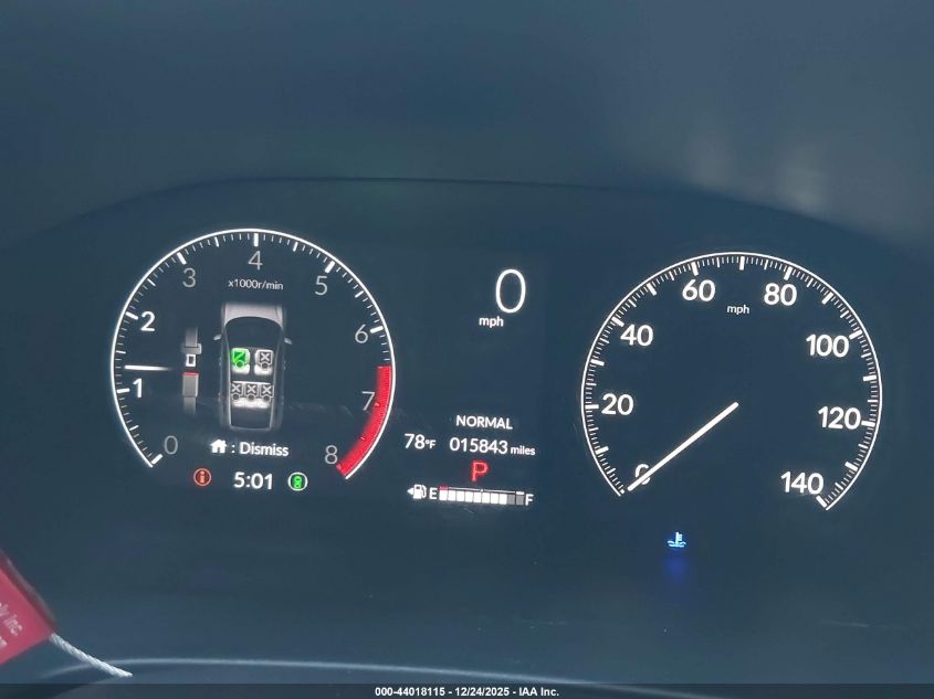 2025 Honda CR-V - 2HKRS4H76SH452986