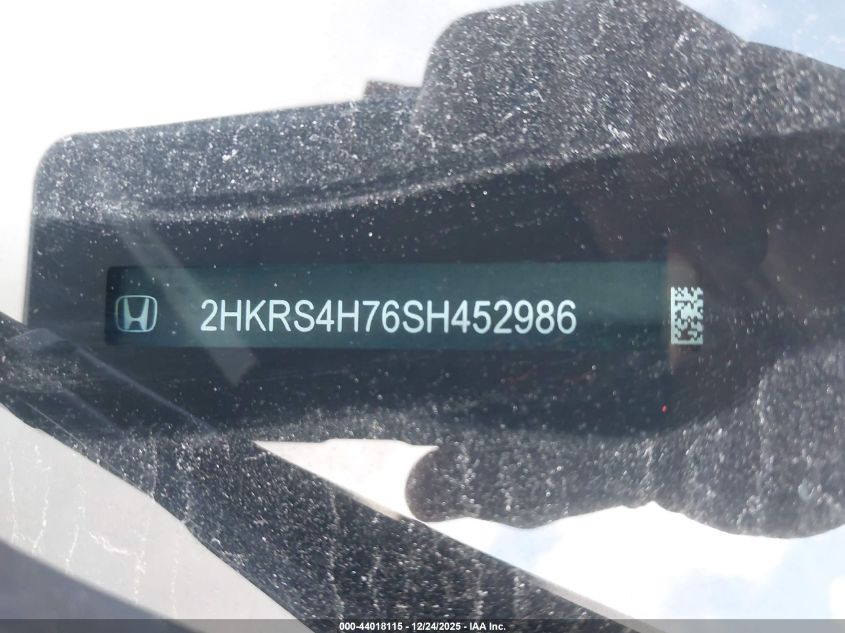 2025 Honda CR-V - 2HKRS4H76SH452986