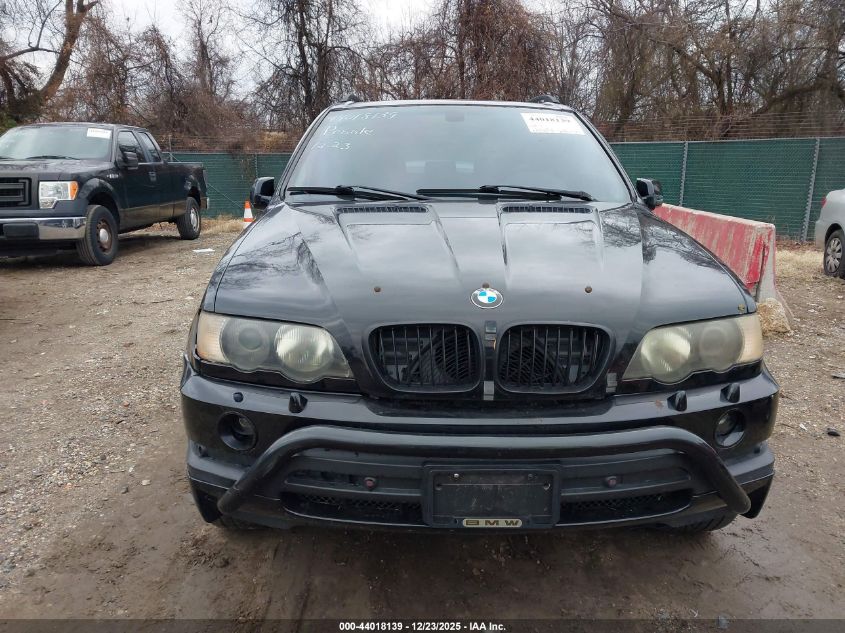 2002 BMW X5 4.6Is VIN: 5UXFB93552LN78353 Lot: 44018139