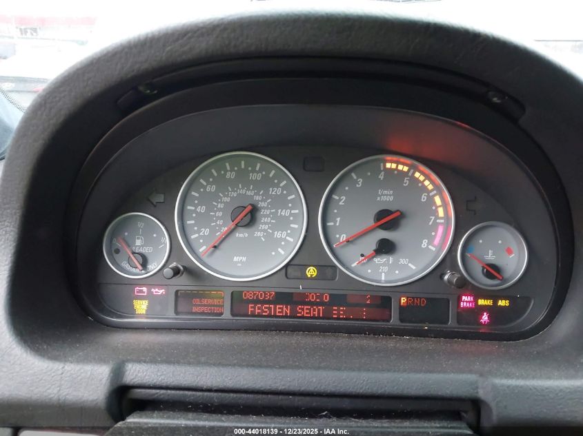 2002 BMW X5 4.6Is VIN: 5UXFB93552LN78353 Lot: 44018139