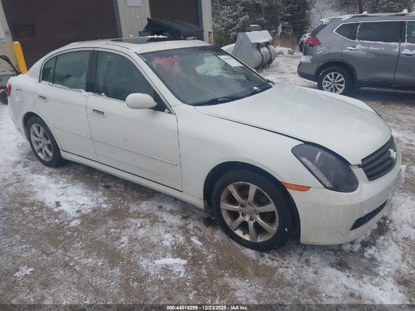 2005 Infiniti G35X