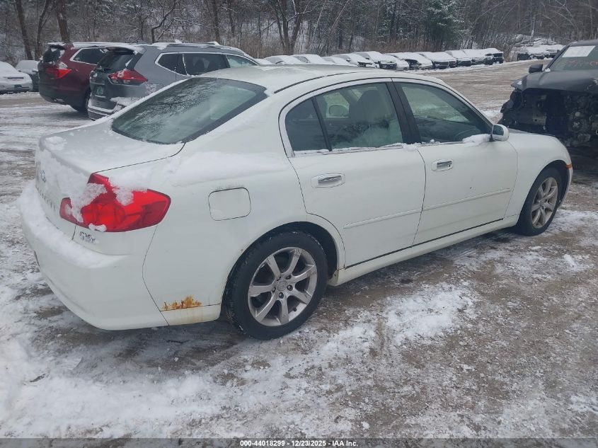 2005 Infiniti G35X